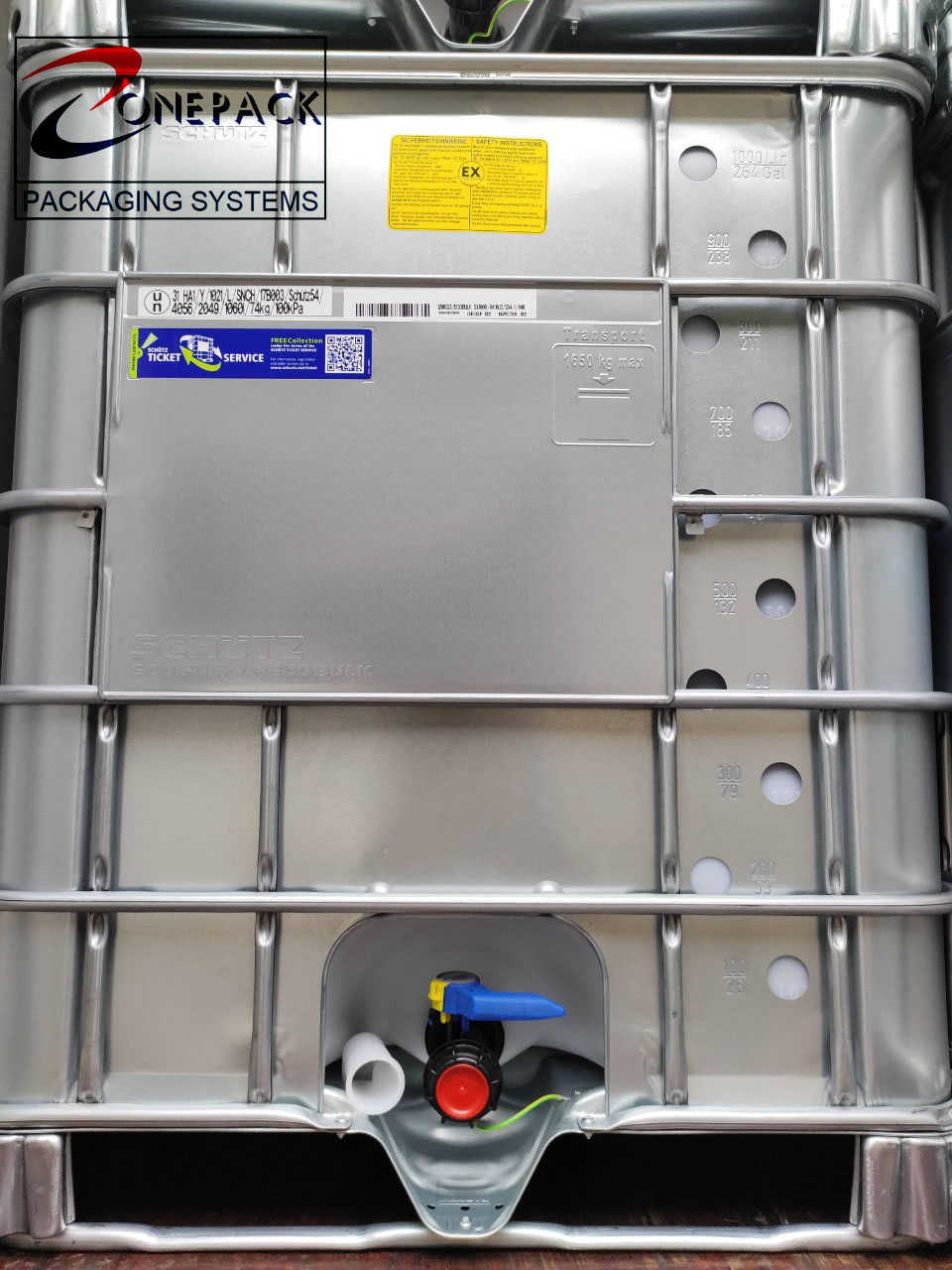 Tank IBC 1000 lit chống cháy nổ